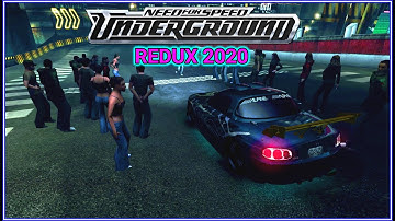 NFS Underground 1 (Redux 2020) - Career Drift 110. Drift Champ