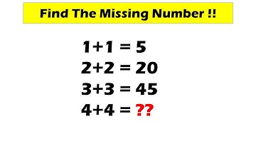 Find The Missing Number - Hard Math Puzzle || Maths Puzzle || Number Puzzle