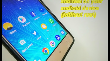 Get Pixel(Nougat) like look and feel on any android smartphone (ft.Nova Launcher)