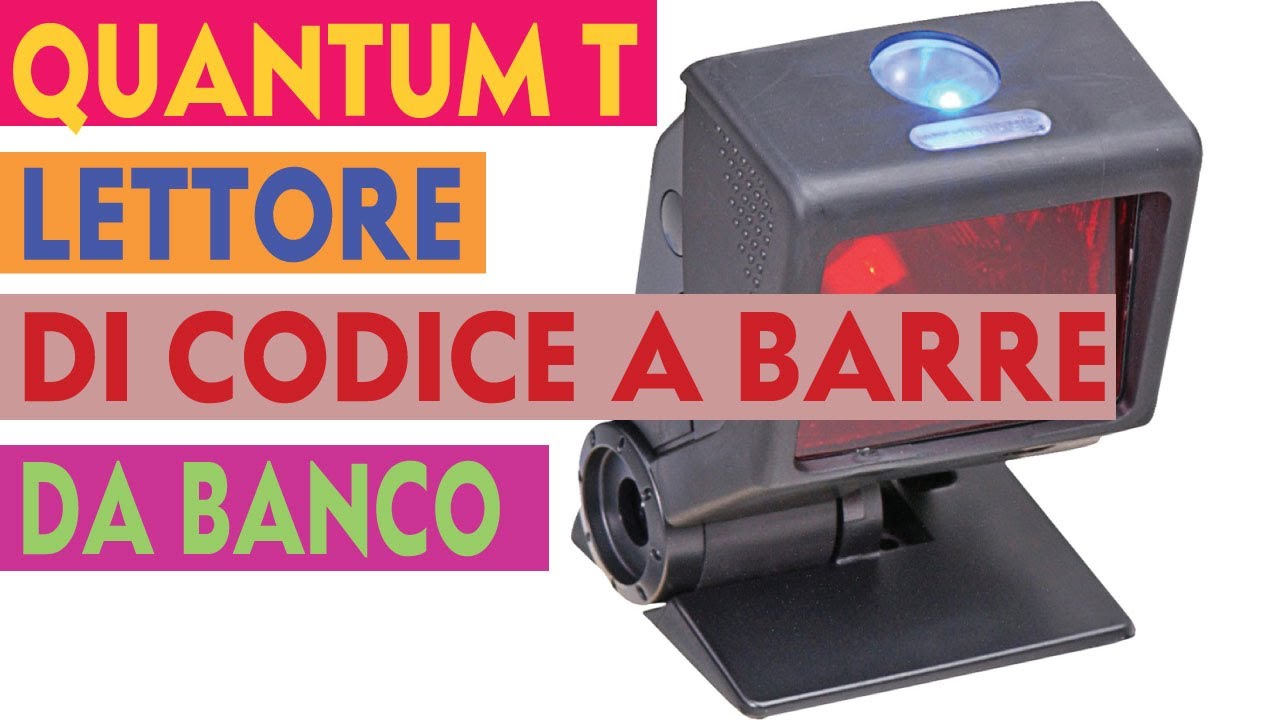 HONEYWELL QUANTUM T LETTORE DI CODICE A BARRE DA BANCO COMPATTO E VELOCE