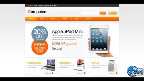 Download Computer Store Responsive WooCommerce Theme by