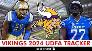 Vikings UDFA Tracker: Minnesota Sign These UDFAs After 2024 NFL Draft Ft. Gabriel Murphy