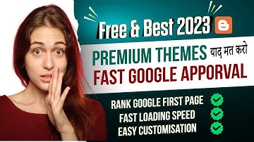Best Blogger Templates for AdSense Approval 2023 | Blogger Templates Free Download