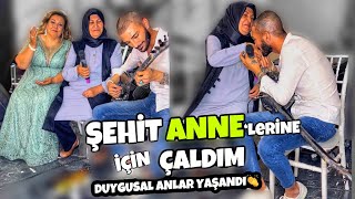 Nesri̇n Dezzeye Şehi̇t Anneleri Için Saz Çaldim Ağlatan Anlar Bi̇r Melodi̇ Bu Kadar Acikli Olurdu