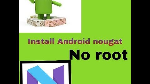 [English]How to install Android nougat[7.1.1] in any Android phone[No root]