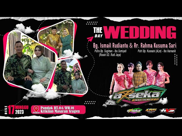 Live Stream Wedding Ismail u0026 Rahma | Campursari ARSEKA MUSIC | ARS AUDIO 3 Mr. OLOG | HVS SRAGEN 2 class=