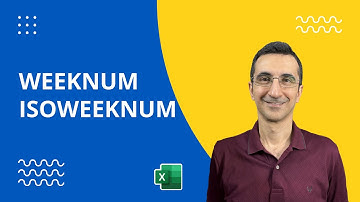 How to use the WEEKNUM and ISOWEEKNUM functions in Excel?