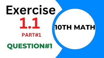 Class 10 math -Exercise 1.1-Part 1|Riazi with raza