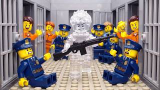 Master of Meccha Chameleon: Hide and Seek with LEGO City Police | LEGO Land | Lego Stop Motion