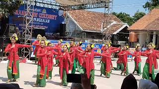 Tari Jaipong goyang karawang SMP PGRI Pangkalan Tegalwaru#keren #banget