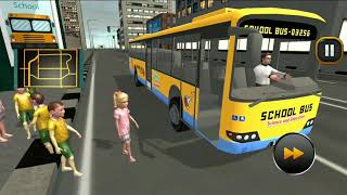 School Bus Driver Simulator 2018 : City Fun Drive #s | Simulator Games For Kids | Android Gameplay F screenshot 4