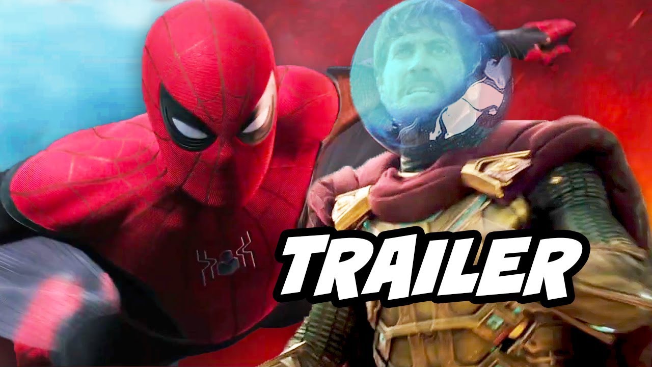 Spider-Man Far From Home Trailer - Avengers Endgame and 