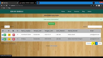 CRUD PHP MySQL | Navigation Bar