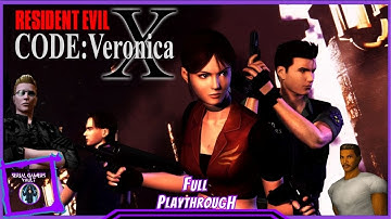 Resident Evil : Code Veronica X (GCN) | Upscaled+HD Textures | Full Playthrough
