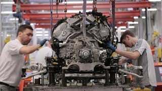 Bentley W12 Engine Factory - PRODUCTION ASSEMBLY