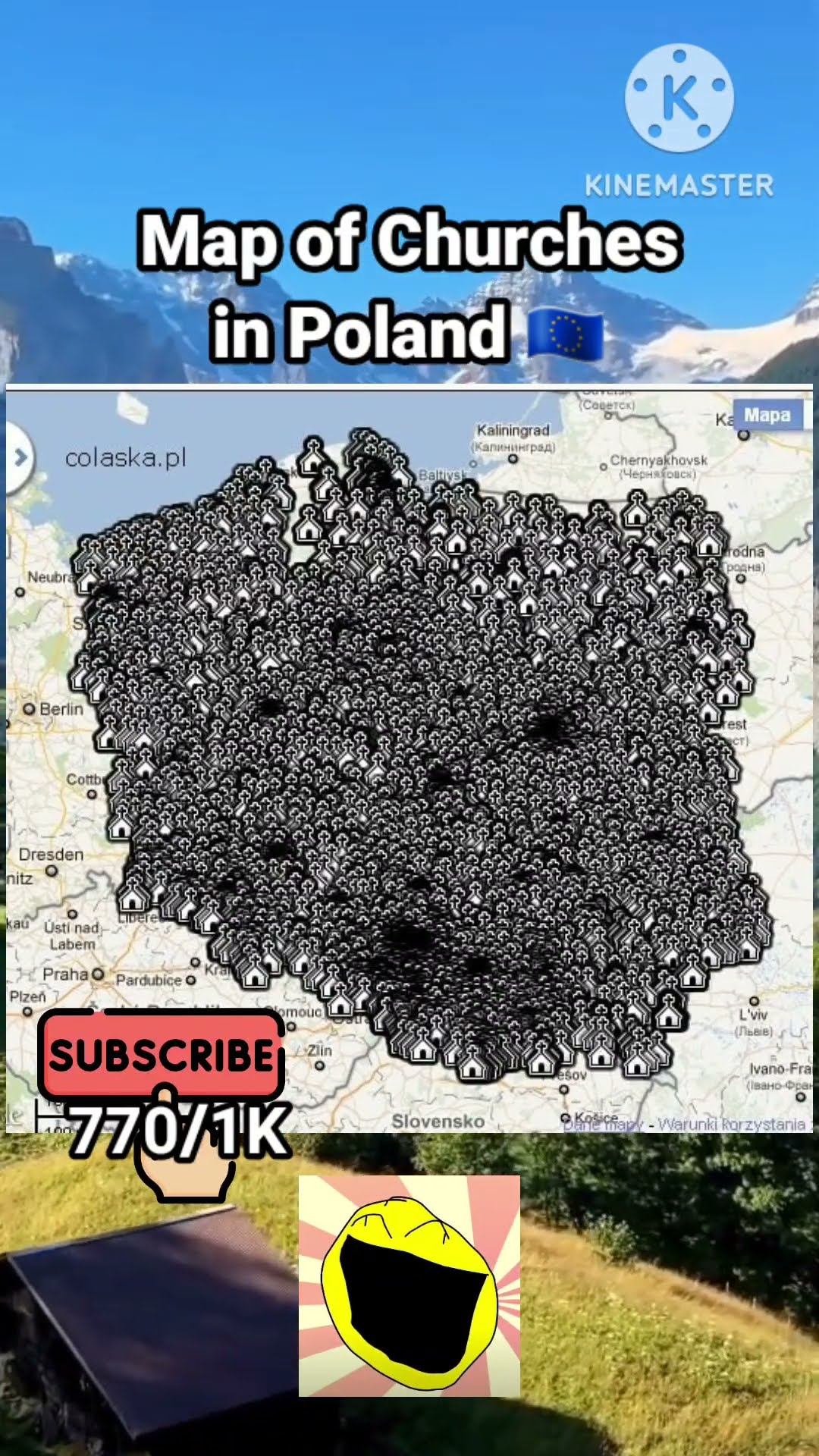 Map Of Churches In Poland YouTube Oar2