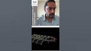 Cubierta de acero con frames y shells en SAP2000.