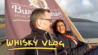 The road to Bunnahabain Distillery Shop - Islay Whisky Vlog