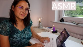 ASMR FR ✨ Keyboard Typing - Gum chewing (100% relax)