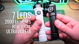 MiX-7 Gen 2 Plus Multi-color 18650 Magnetic Charging LED