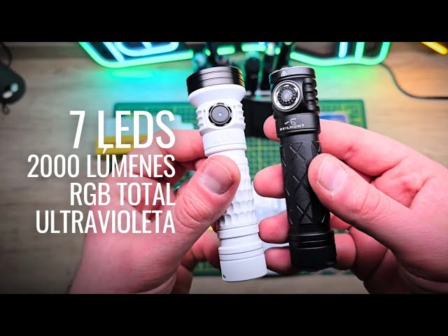 Skilhunt Mix 7 Gen 2 RGB Flashlight with Super Power - YouTube
