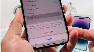 iPhone 14 Pro: How to Remove / Delete / Erase eSIM Card