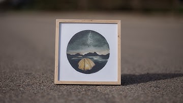 Simple Modern Picture Frame Build - Maple