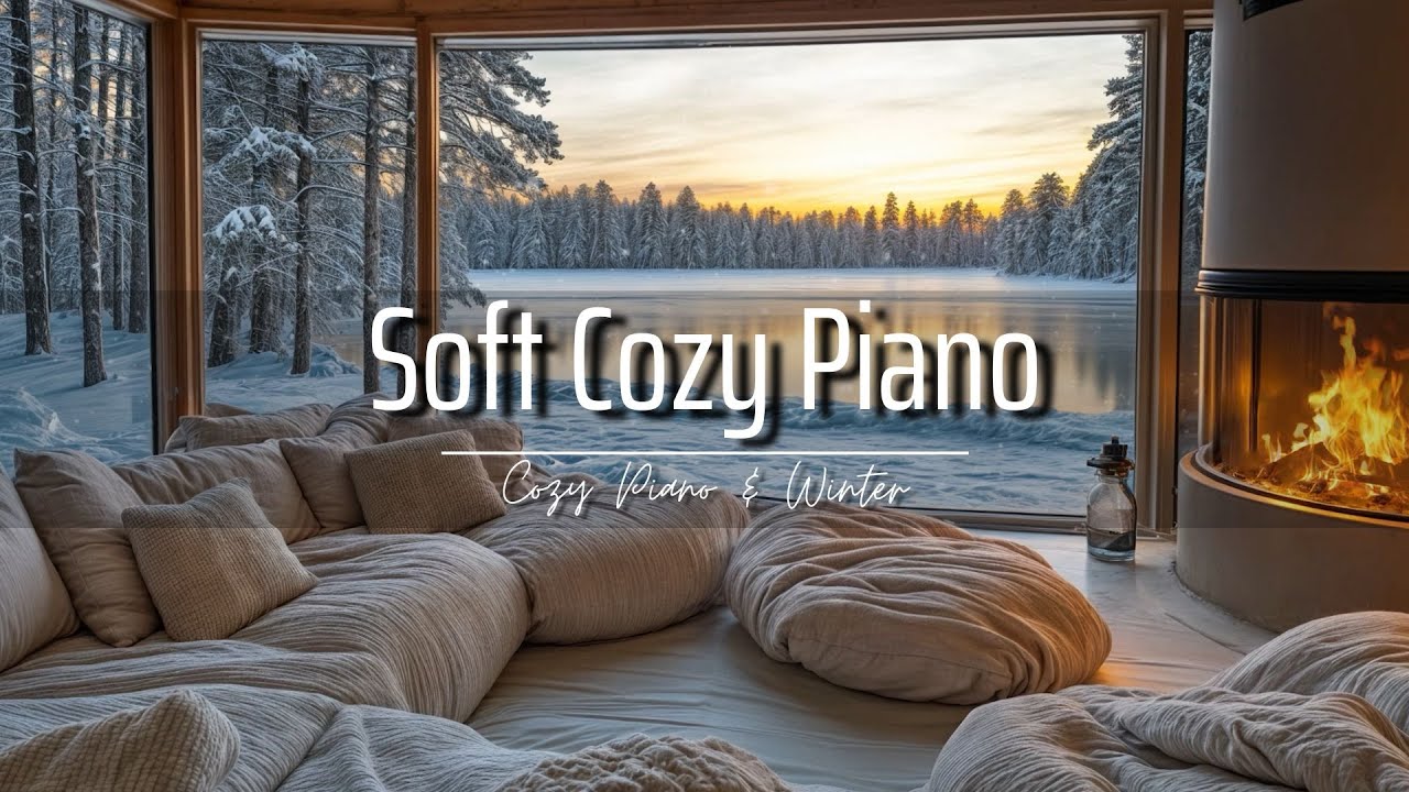 Cozy Piano Dreams ️ Soft Winter Piano Music for Sleep, Relax & Stress ...