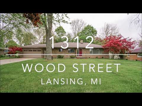 1312 Wood St, Lansing, MI home video tour