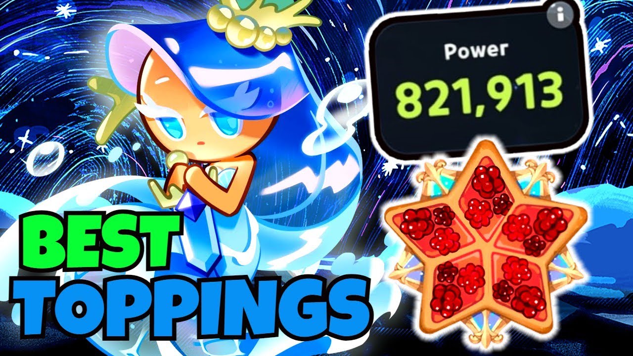 Best Build & Topping For SEA FAIRY COOKIE In Cookie Run Kingdom! - YouTube