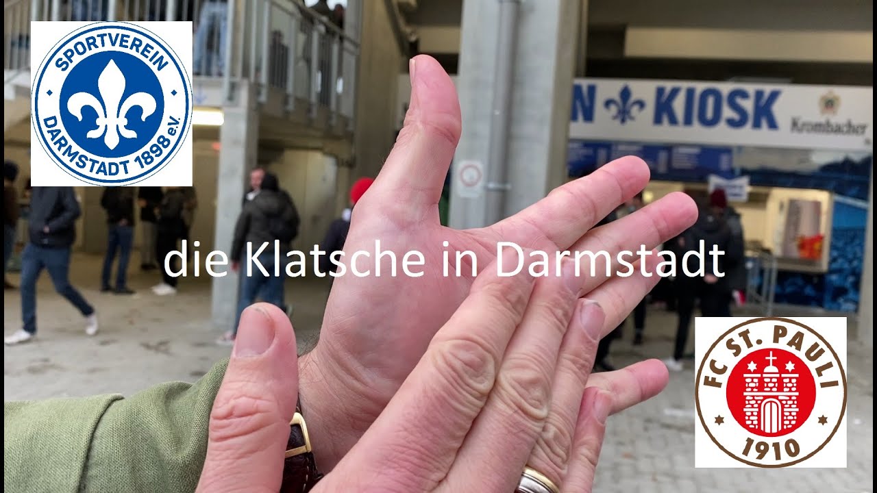 die Klatsche in Darmstadt - SV Darmstadt 98 vs FC.St.Pauli - 20.11.2021 FORZA FC.St.Pauli