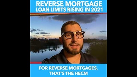 From the Mortgage Nerd... Reverse Mortgage Loan Limit!