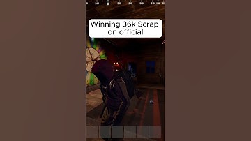 Winning 36k Scrap on official #rust