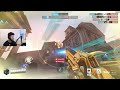 Overwatch 2 tryhard top ranked soldier 76 gameplay by best dps pro dafran