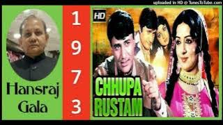 Hum-Chhupe-Rustam-Hain-Manna-Dey Md SD Burman, Chhupa Rustam 1973