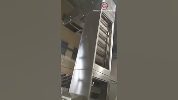 Elevator type vertical bucket chain food grade feeding machine material refilling equipment testing