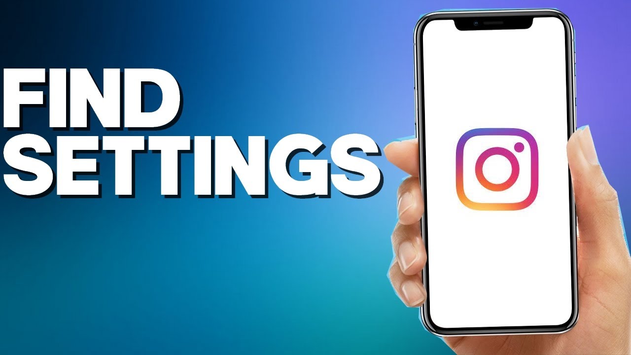 How to Find Settings on instagram Lite