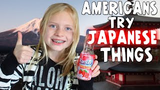 americans try japanese things