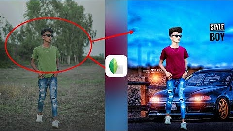 Snapseed car background photo editing | Snapseed background change editing editing || WR EDITOR