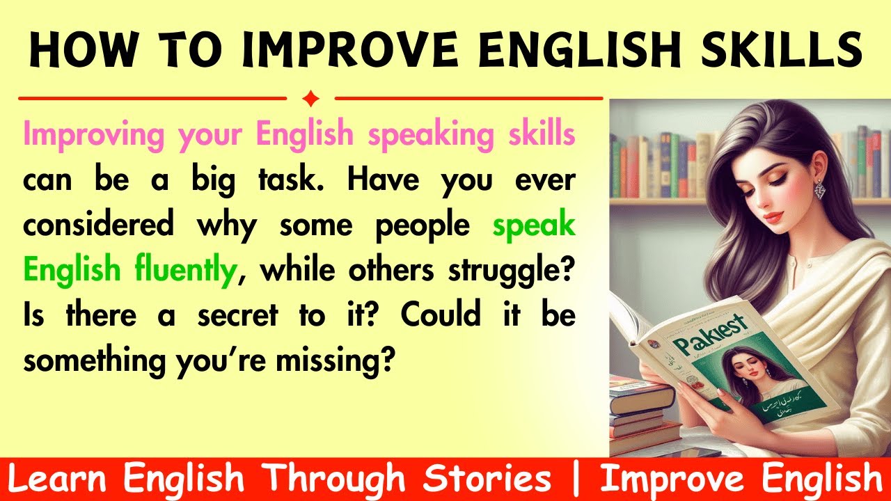How to improve your English speaking | Learn English Through Story ...