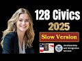128 civics questions and answers - U.S. citizenship test 2025 I N400 Interview #n400