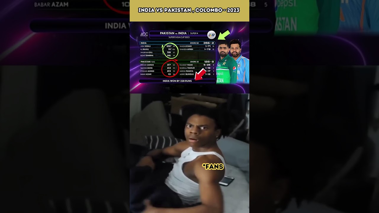 INDIA VS PAKISTAN , COLOMBO - 2023 
