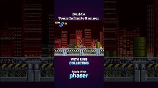 🦔 How to Build a Sonic Infinite Runner Game with Phaser @JSLegendDev | Phaser Tutorial 📚