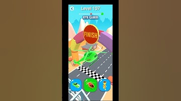 Shape-Shifting 2 GAMEPLAY Walkthrough BeamNg drive  Level # 107 Car Racing #Shorts #ShapeShifting#ga