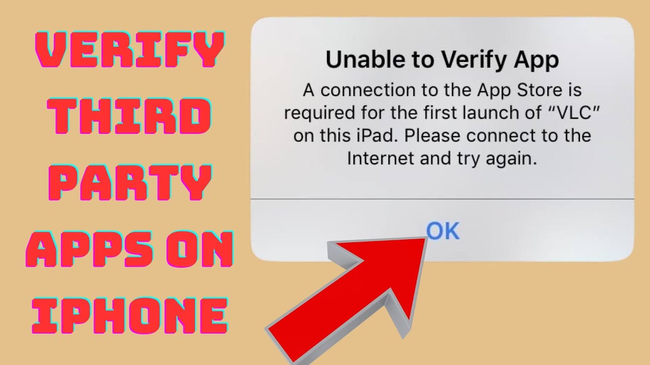 How to Verify Third Party Apps on iPhone - YouTube