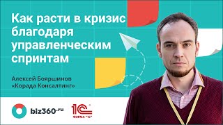 Как расти в кризис благодаря управленческим спринтам. Вебинар