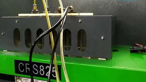 CR825 HEUI EUI EUP common rail injector pump test bench test VP37 pump