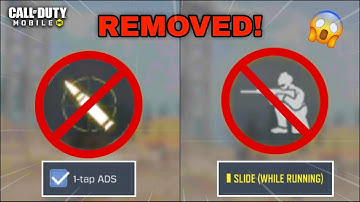 THESE 2 FEATURES SECRETLY REMOVED FROM CODM...😱🤯