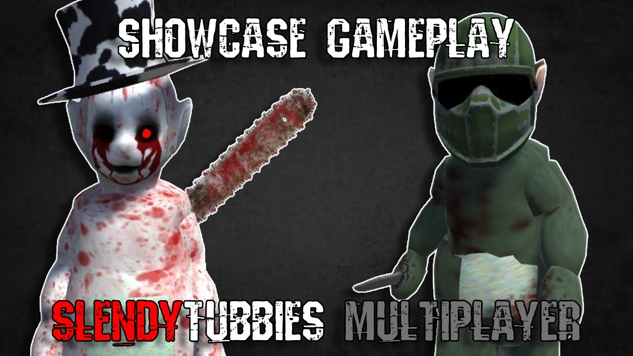 Slendytubbies Multiplayer | ShowCase Gameplay – Collect Mode (game in development)
