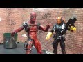 DEADPOOL vs DEATHSTROKE STOP MOTION FIGHT